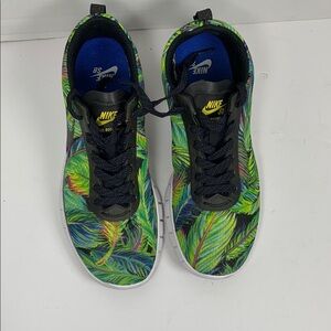 Nike Tropical Print lunarlon Men Sneakers size 8
